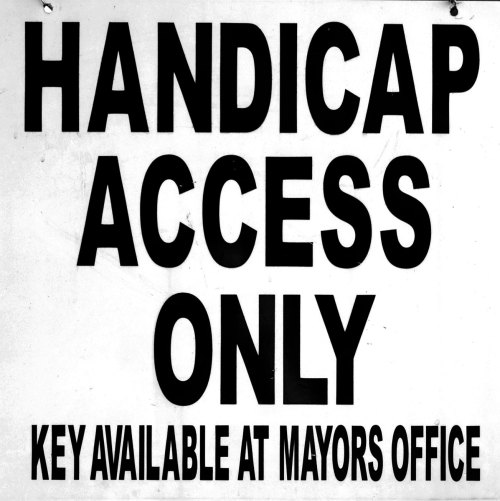 Handicap-Access-Only